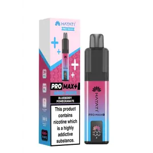 Hayati Pro Max Plus 6000 Prefilled Pod Kit - 20mg | Blueberry Pomegranate